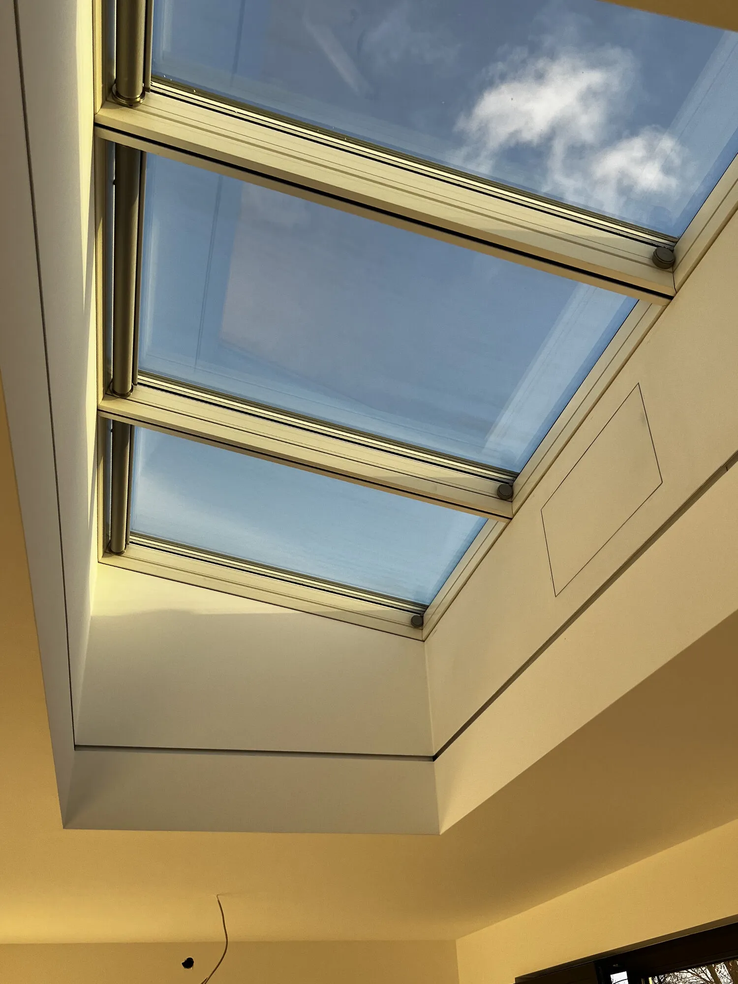 Dachfenster im fertigen Zustand