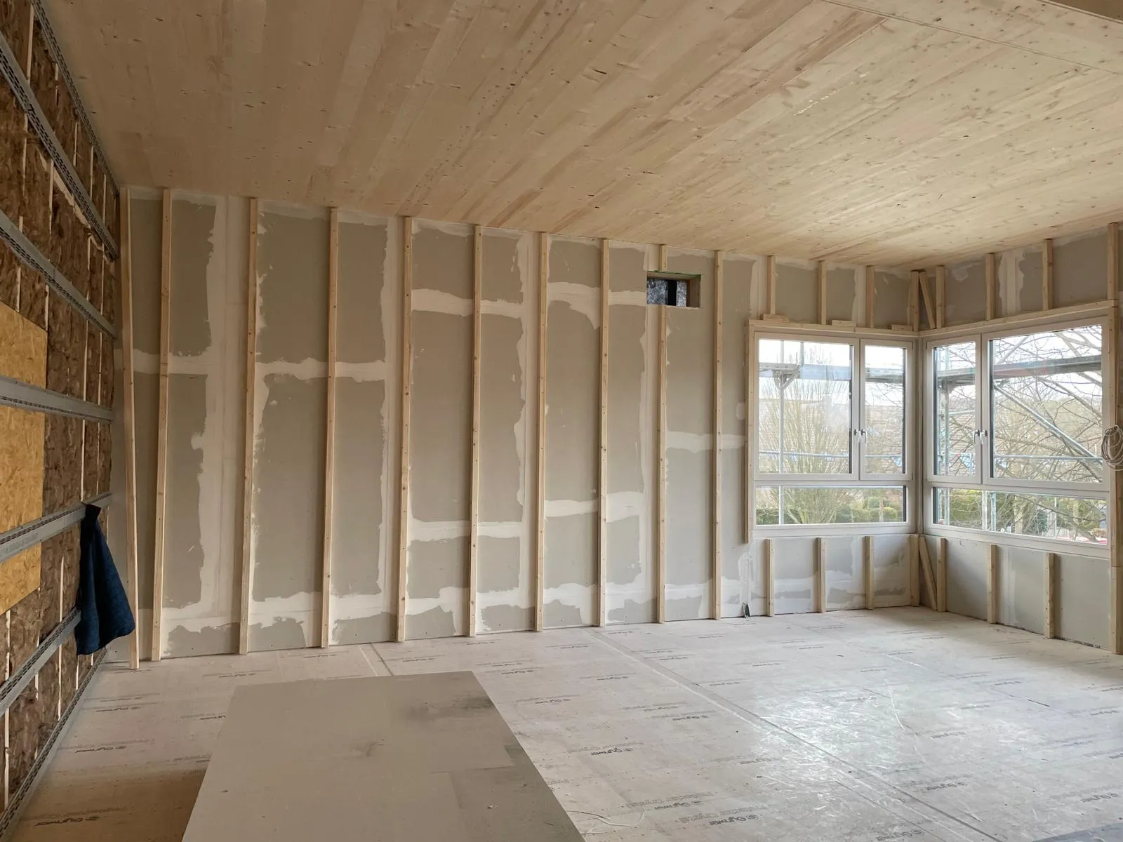MaWa Bau, Projekt Schulbau Kleefeld in Holzrahmenbauweise, Bild 5